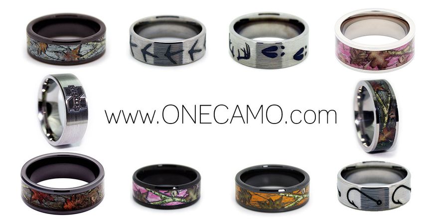 #1 CAMO Wedding Rings