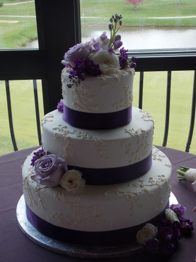 Custom Cakes  by Jen Wedding Cake York PA  WeddingWire
