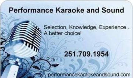 Performance Karaoke and Sound