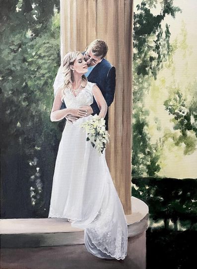 Live Wedding Painting Events with Kristin Yaremko