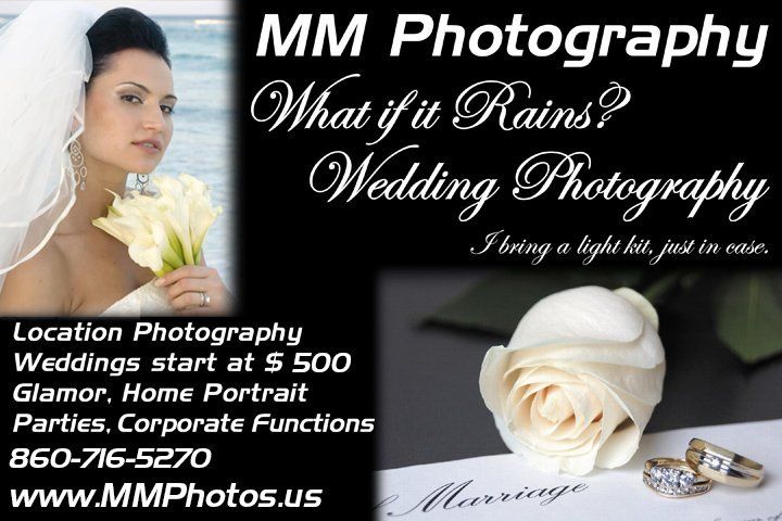 What if it Rains? Wedding Photography