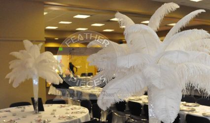 Ostrich Feather Centerpiece Rentals by FeatherPieces™