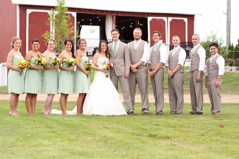 The Centennial Barn Venue  Wayland  MI  WeddingWire
