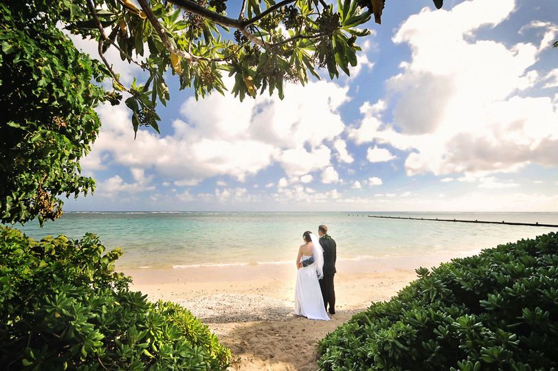 A Rainbow in Paradise Weddings