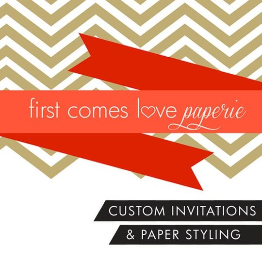 First Comes Love Paperie