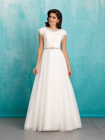 Boulevard Bridal  Prom Totally Modest  Dress  Attire 