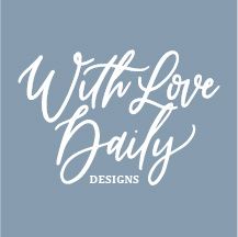 With Love Daily Stationery Designs