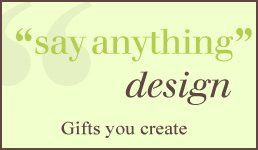Say Anything Design