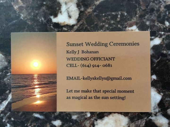 Sunset Wedding Ceremonies OH