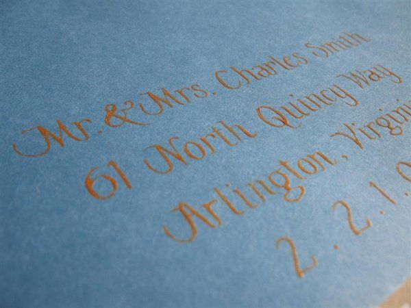 pretty in print, modern calligraphy