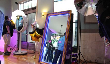 Royalty reflections mirror photo booth