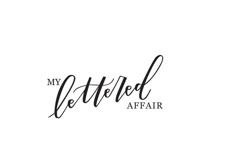 My Lettered Affair