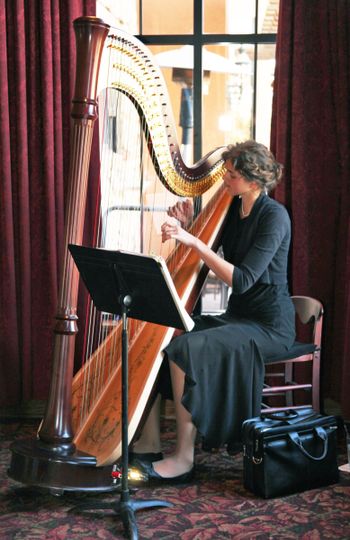 Stephanie Claussen, harpist