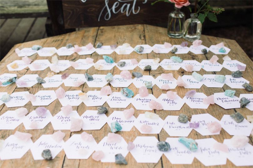 Mason Alley Calligraphy Invitations Los Angeles Ca Weddingwire