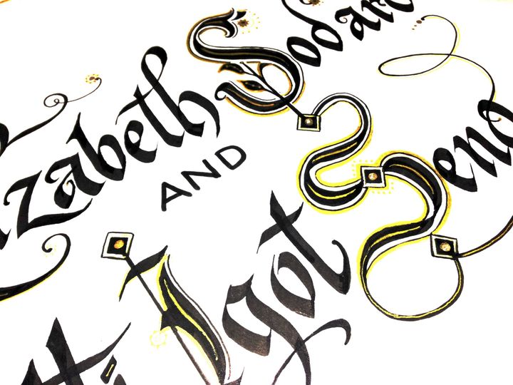 Calligraphy for Life's Celebrations!