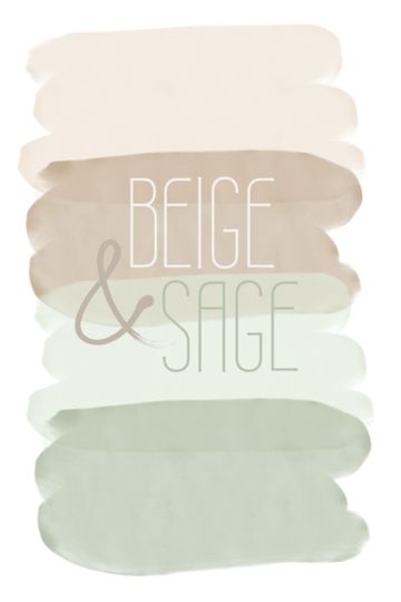Beige & Sage