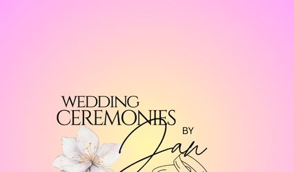 Wedding Ceremonies by Jan