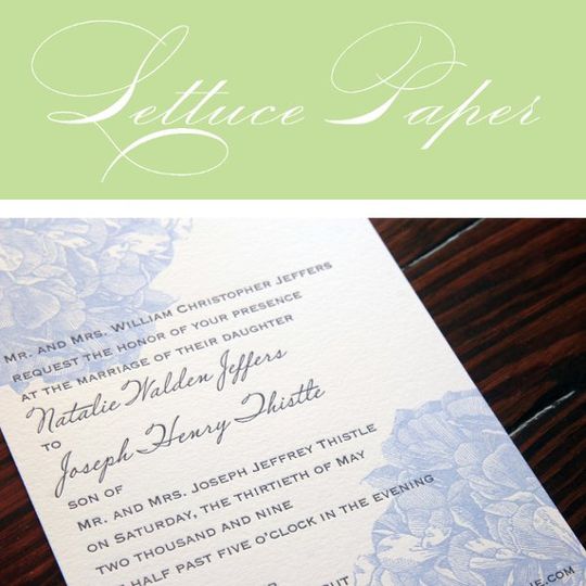 Lettuce Paper