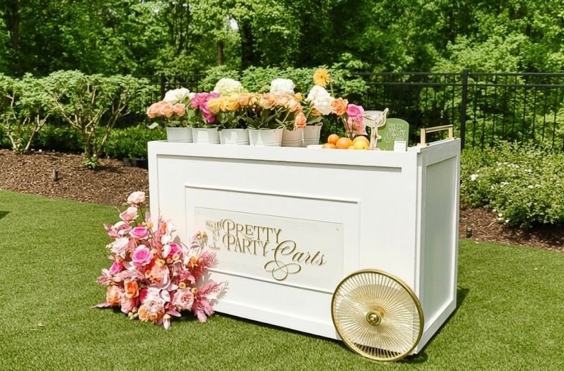 Pretty Party Carts