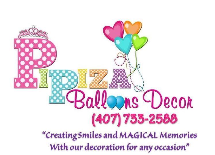 Pipiza Balloons Decor