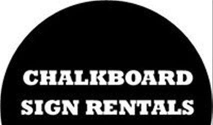 Chalkboard Sign Rentals in Charlotte NC