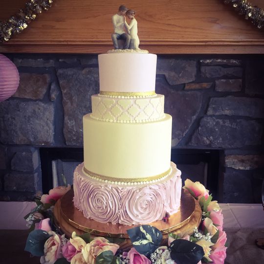 All Things Cake Wedding Cake Tulsa Ok Weddingwire