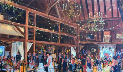 Event Painting by Katherine