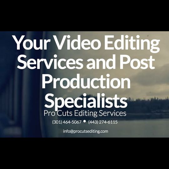 Pro Cuts Editing Services