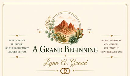 A Grand Beginning - Lynn A Grand, O.C.