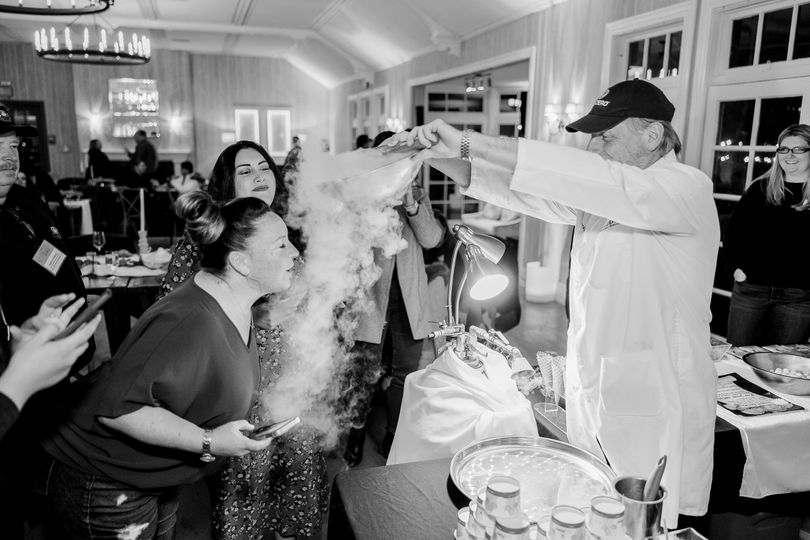 Sub Zero Nitrogen Ice Cream Catering