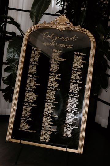 Looking Glass Calligraphy Mirrors