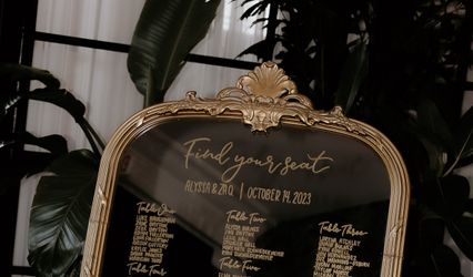 Looking Glass Calligraphy Mirrors