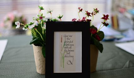 Calligraphy by Sherry