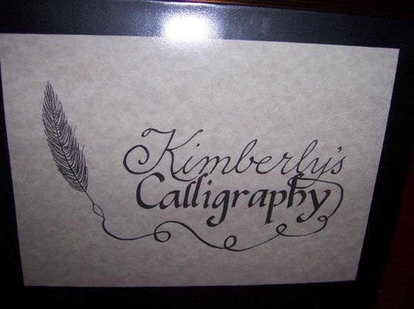 Kimberly's Calligraphy