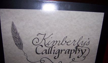 Kimberly's Calligraphy