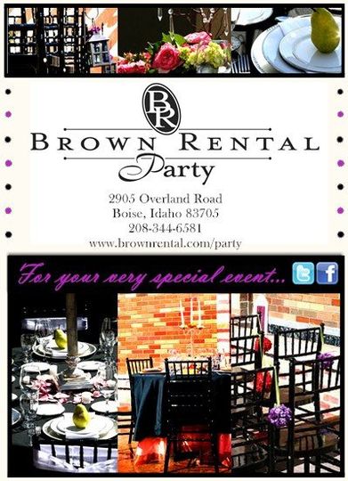 Brown Rental Party