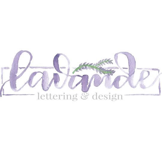 lavande lettering & design