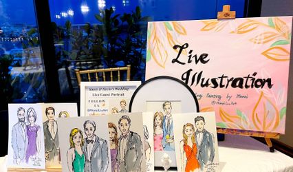 Wedding Painting by Manzi