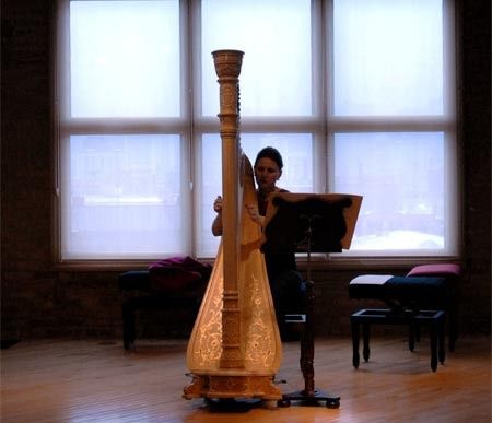 Mystic Harpist Allyn Donath