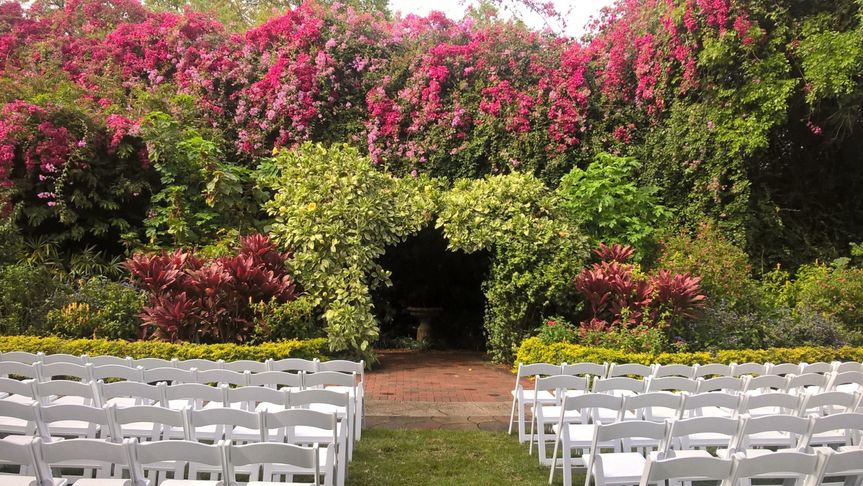 Sunken Gardens Venue Saint Petersburg Fl Weddingwire