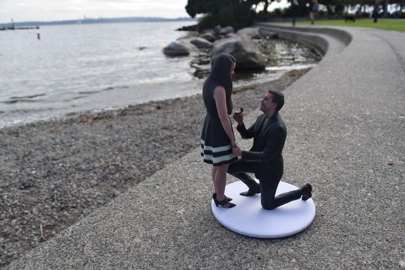 Cake Toppers By 3d Holodeck Studios Wedding Cake Kirkland Wa