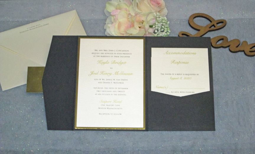 Emerald Invitations - Invitations - Quincy, MA - WeddingWire