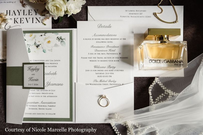 Emerald Invitations