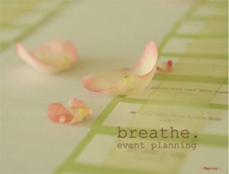 breathe. event planning