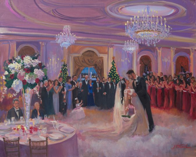 J, Howard Studios Live Event Painting