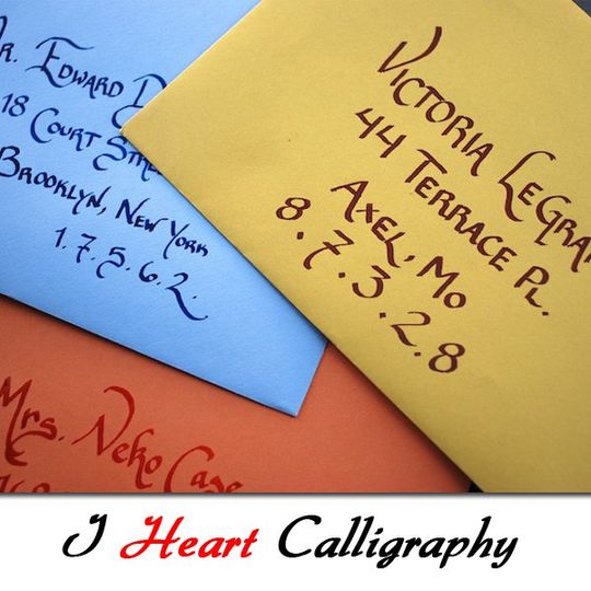 I Heart Calligraphy