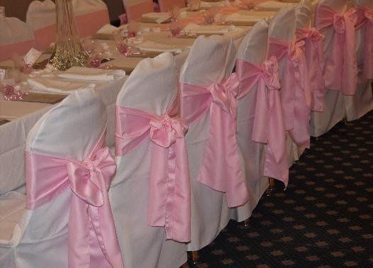 Affordable Chair Covers Now Decorcetera Flowers Byron