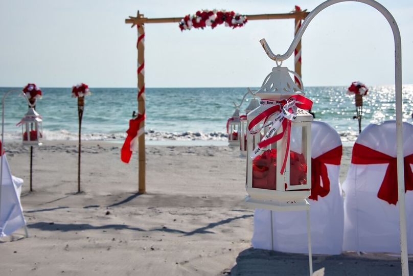 Florida Sunset Beach Wedding