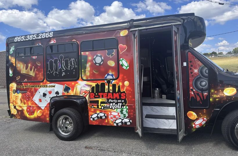 R Team Party Bus