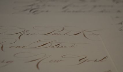Grand Wedding Calligraphy